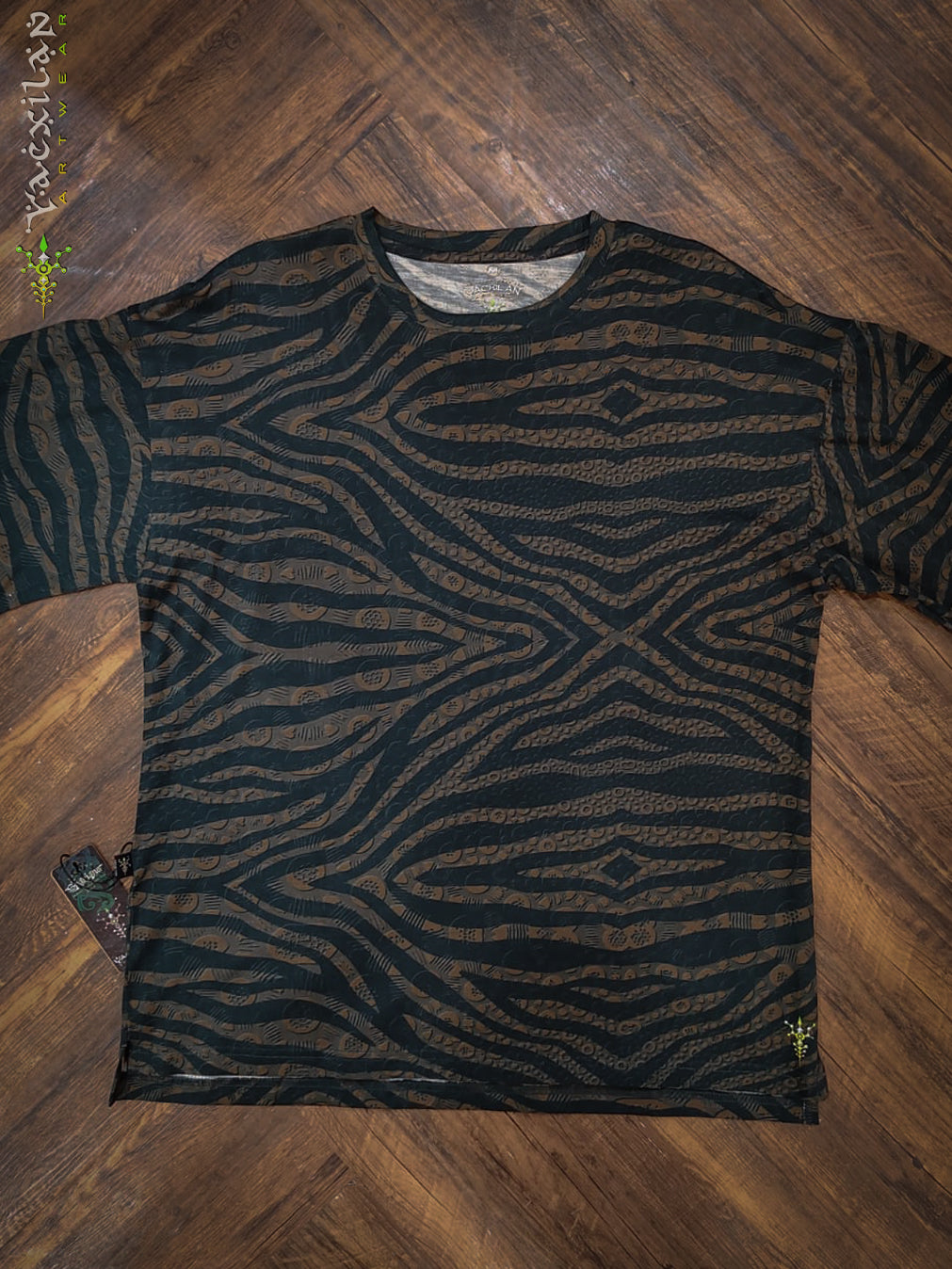 New T-Shirt Men / Cotton Supima AOP - SHERKANKA